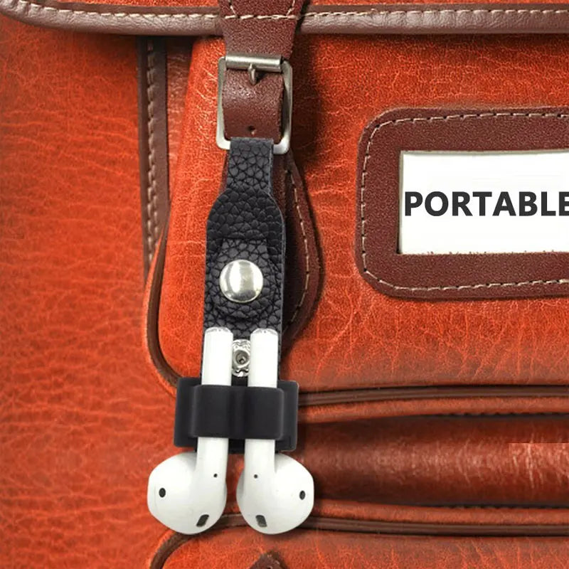 Silicone Holder Clip for AirPods – Anti-Lost Hook Compatible with Apple Watch