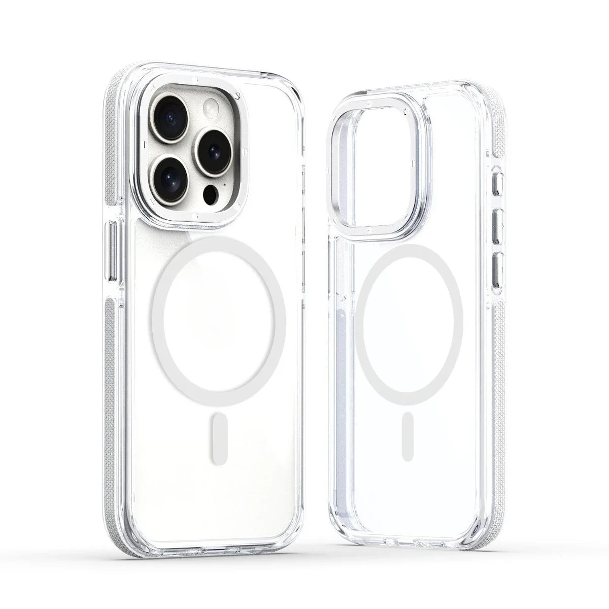 Luxury MagSafe Clear Case for iPhone 11/12/13 Pro Max β Shockproof Cover