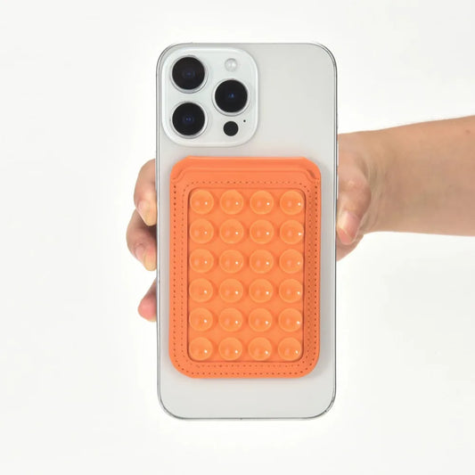 MagSafe Wallet with Suction Stand for iPhone 17 16 15 Pro Max Case