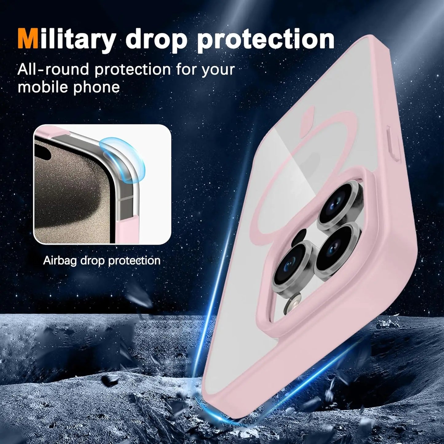 Anti-Yellowing MagSafe Case for iPhone 15 14 13 12 11 SE & More