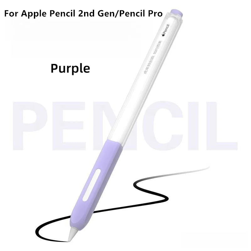 Protective Silicone Pencil Case for Apple Pencil 1st & 2nd Gen – Shockproof Stylus Cover