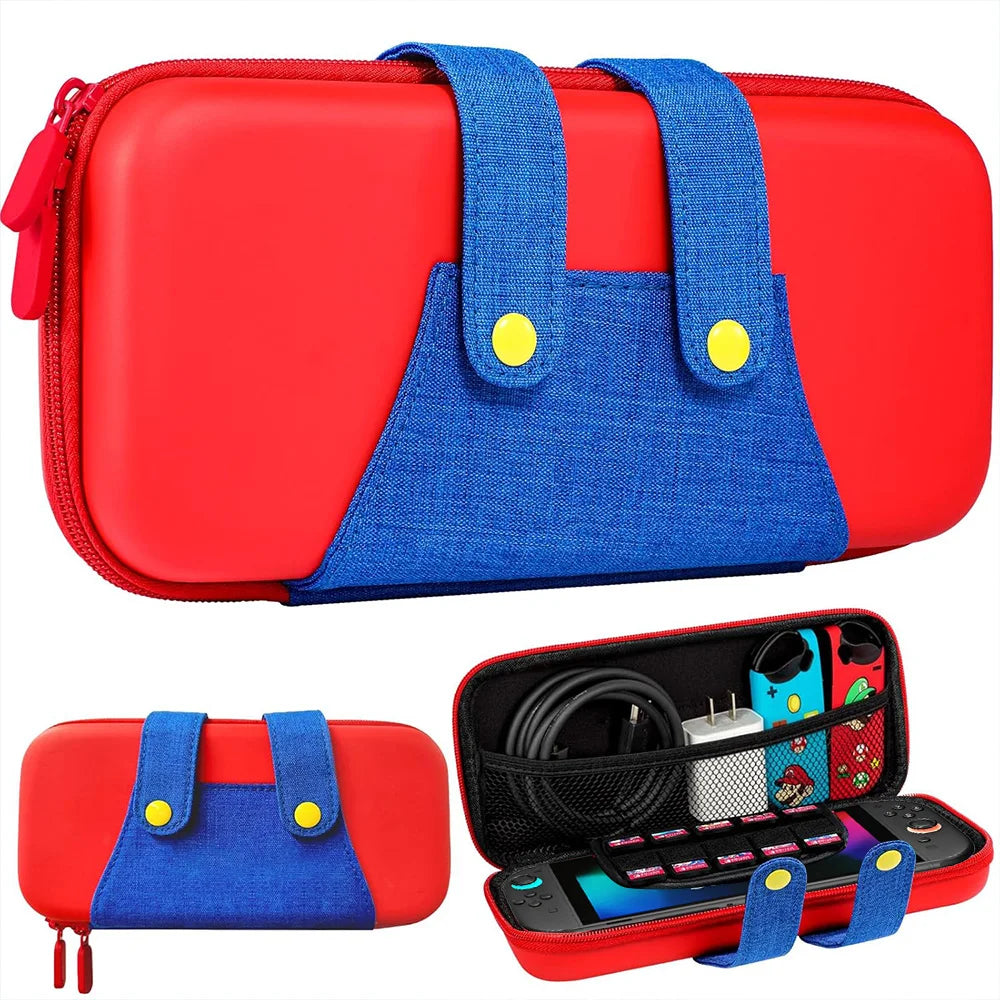 Slim Waterproof Travel Case for Nintendo Switch 2 – Mario Edition