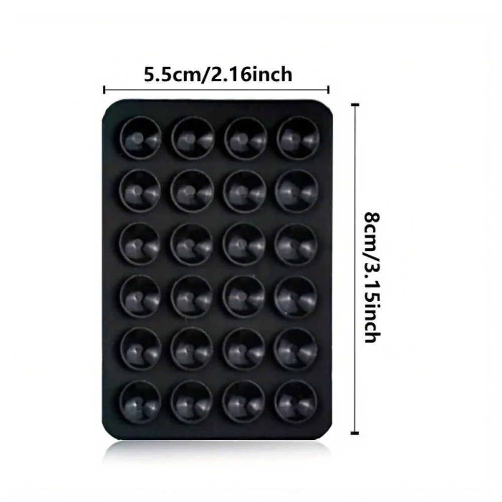 Silicone Suction Cup Phone Holder for Leather Case or Tablet