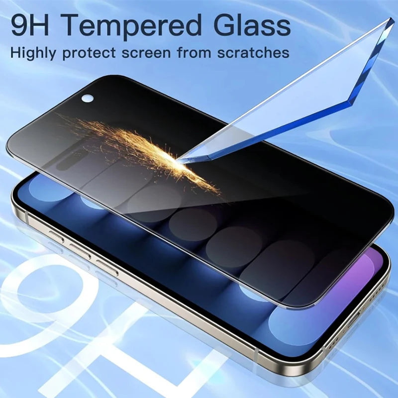 Privacy Tempered Glass Screen Protector for iPhone 16e Anti-Spy Film