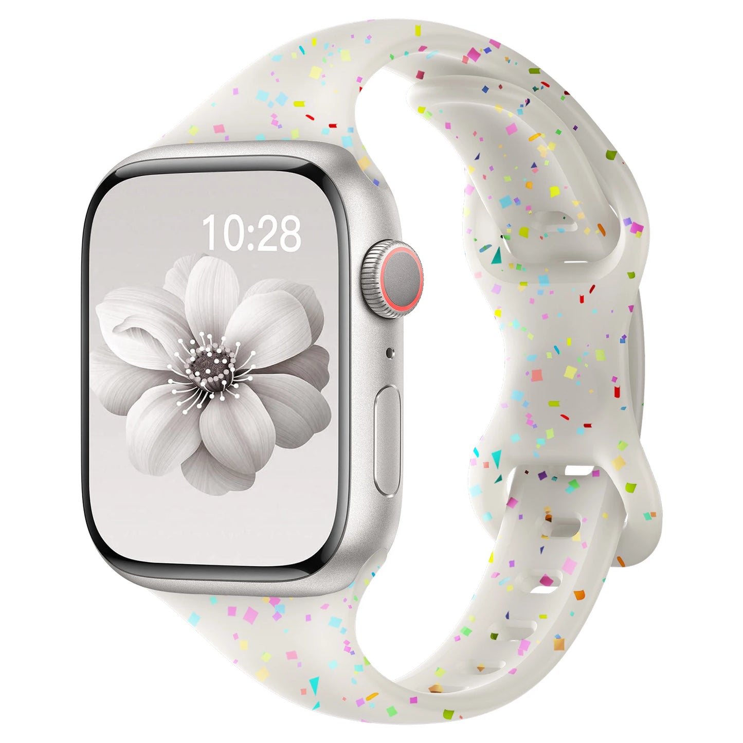 Slim Silicone Band for Apple Watch 49/45/44/42/41/40/38mm Series 10–2 SE