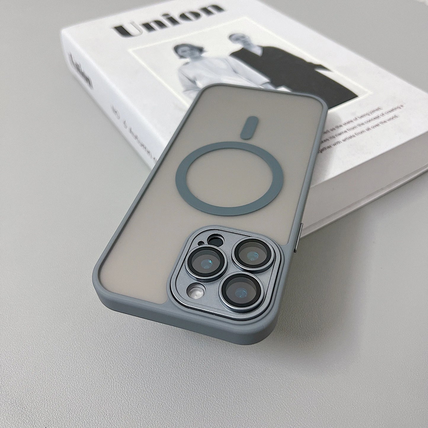 Magnetic Matte Armor Case for iPhone 16 Pro Max – Shockproof & MagSafe Ready