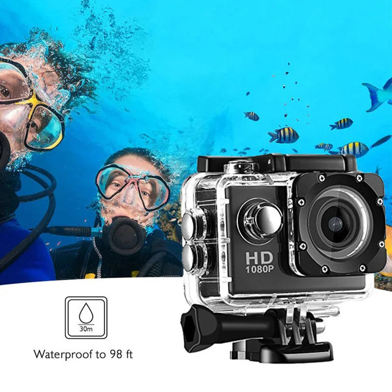 4K Ultra HD Action Camera | Waterproof 3MP Sports Cam with 2.0" HD Screen