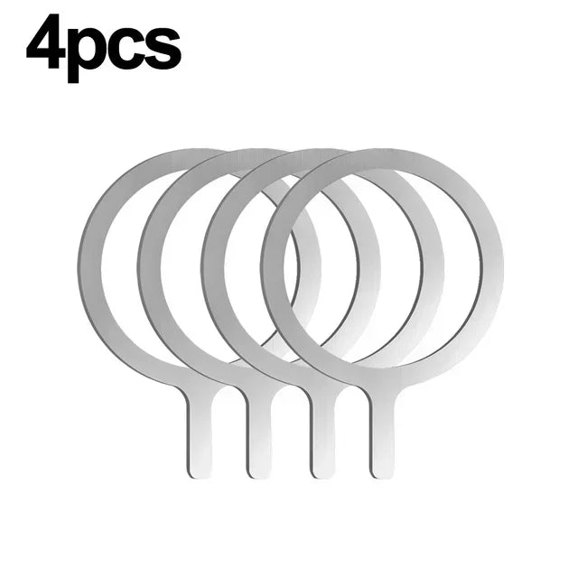 2024 Stainless Steel Magnetic Metal Plate for Magsafe Wireless Charger & Car Mount