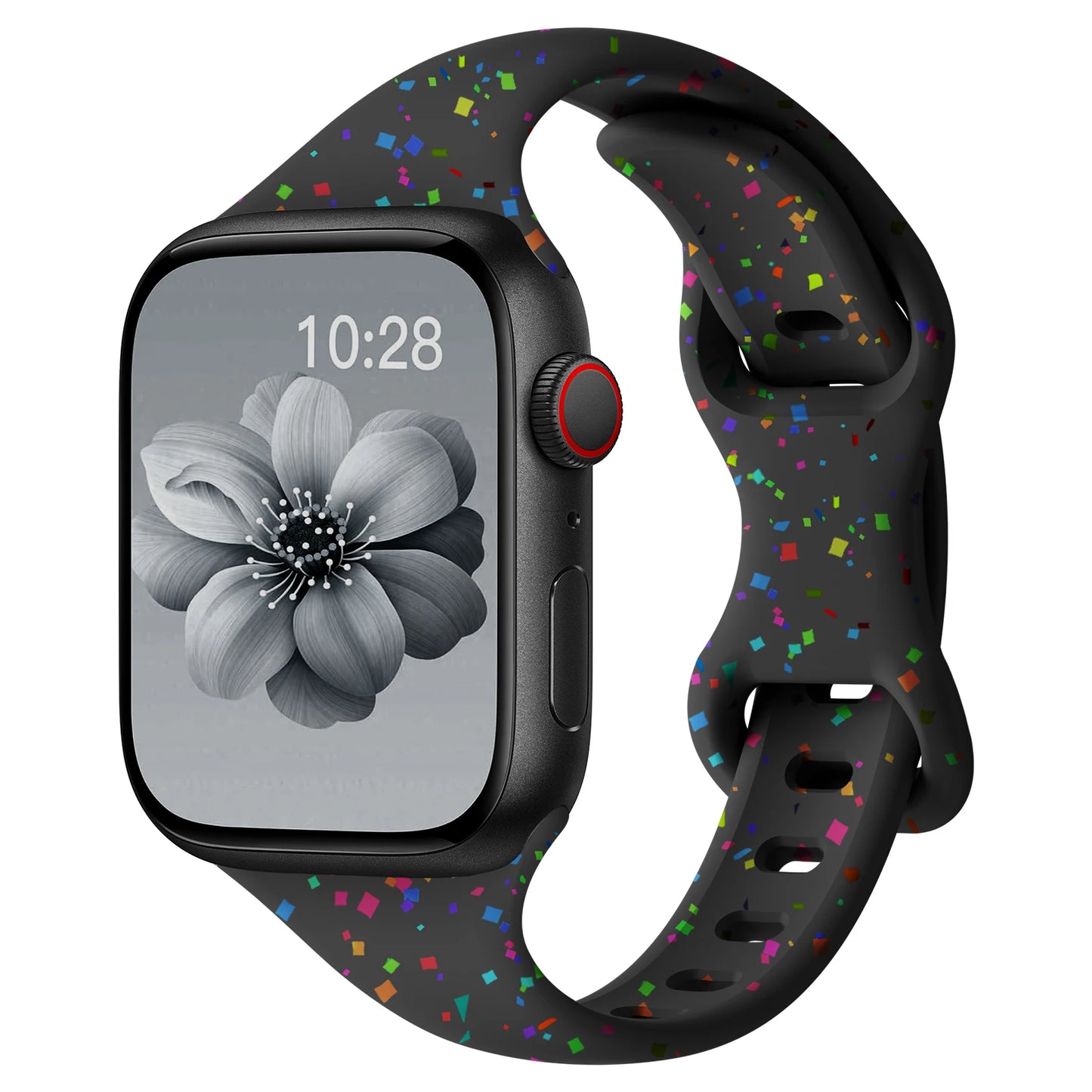Slim Silicone Band for Apple Watch 49/45/44/42/41/40/38mm Series 10–2 SE