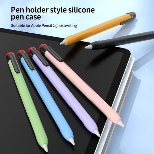 Silicone Case for Apple Pencil Pro 2024 & 2nd Gen – Soft Protective Sleeve