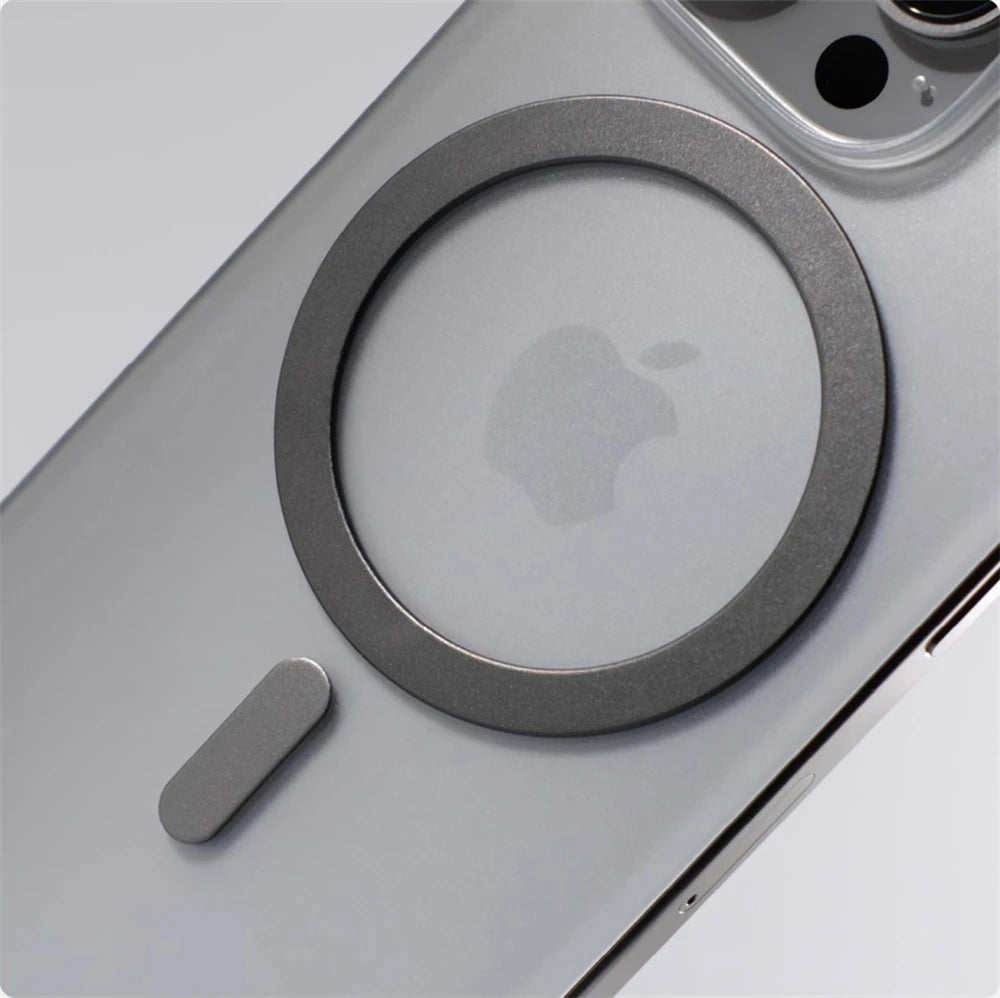 Ultra-Thin Frameless MagSafe Matte Case for iPhone 12β16 Pro Max