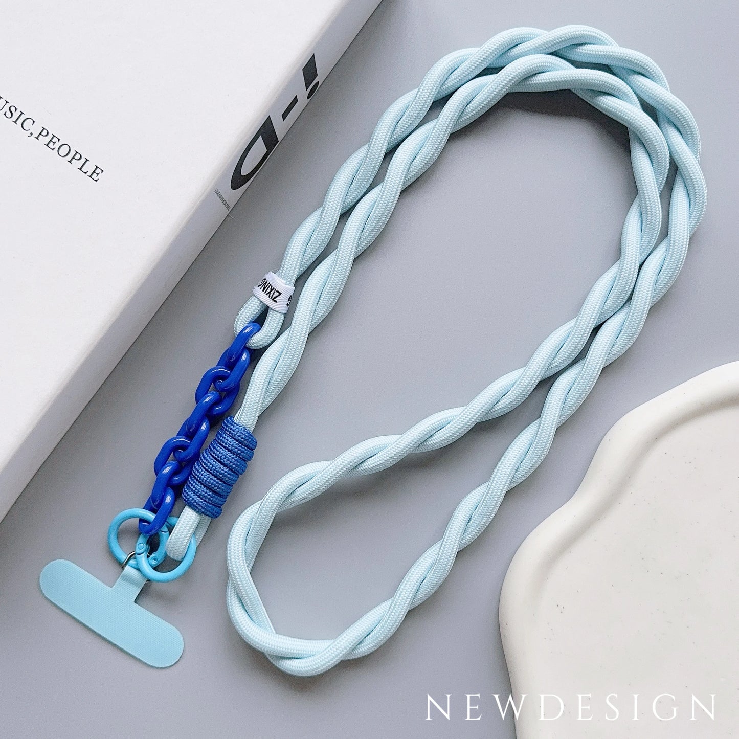 Acrylic Crossbody Phone Lanyard Strap β Anti-Lost Neck & Wrist Clip