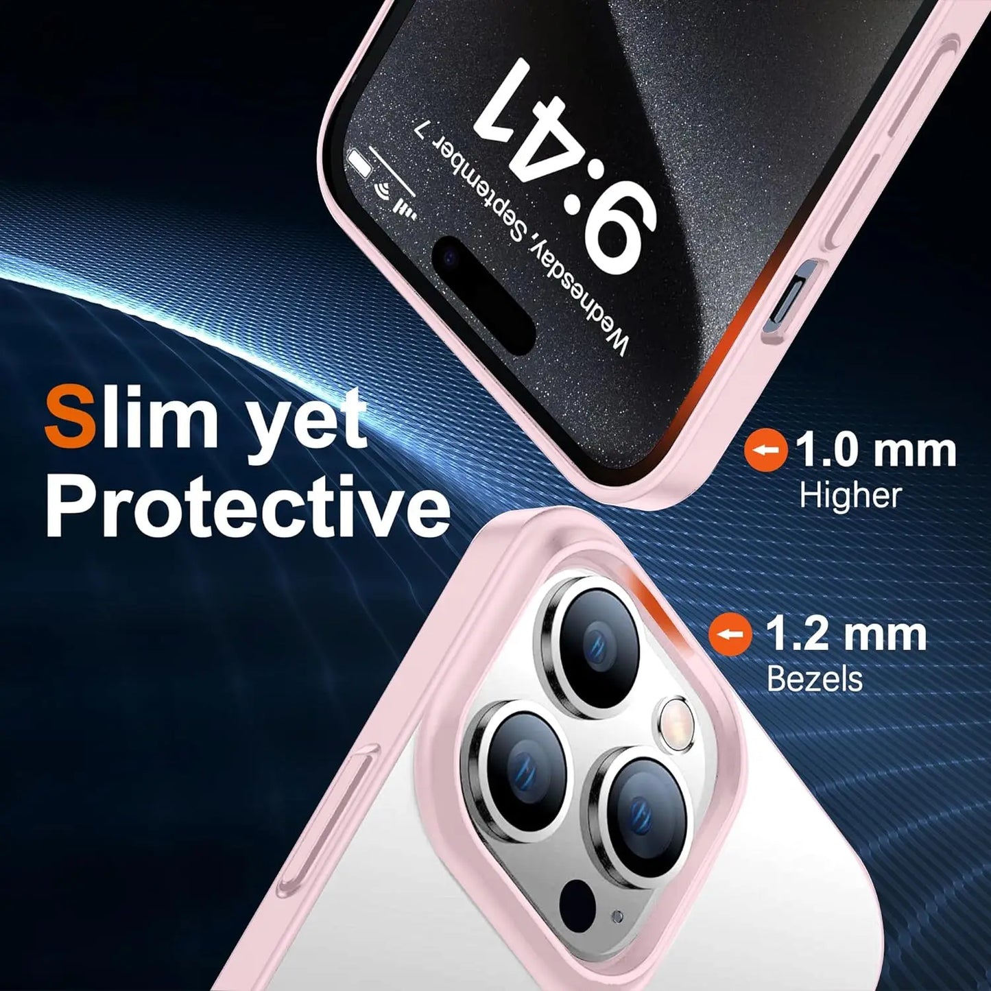 Anti-Yellowing MagSafe Case for iPhone 15 14 13 12 11 SE & More