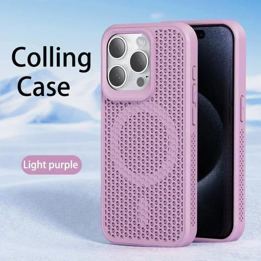Cooling Magnetic Case for iPhone 14 Pro Max Plus – MagSafe Compatible