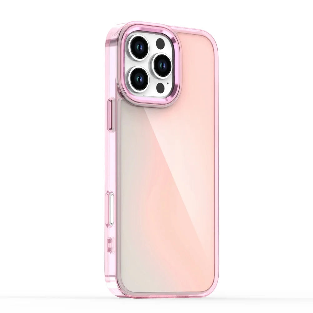 Anti-Yellow Magnetic Gradient Case w/ Metal Lens Guard for iPhone 16–11