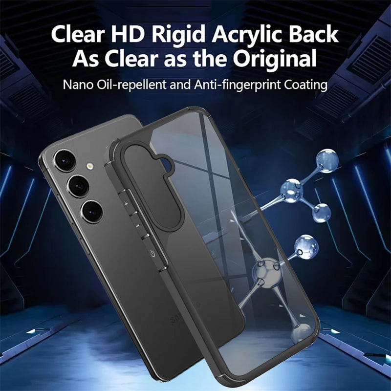 Rugged Hybrid Shockproof Case for Samsung A Series & S21–S25 Ultra/Plus