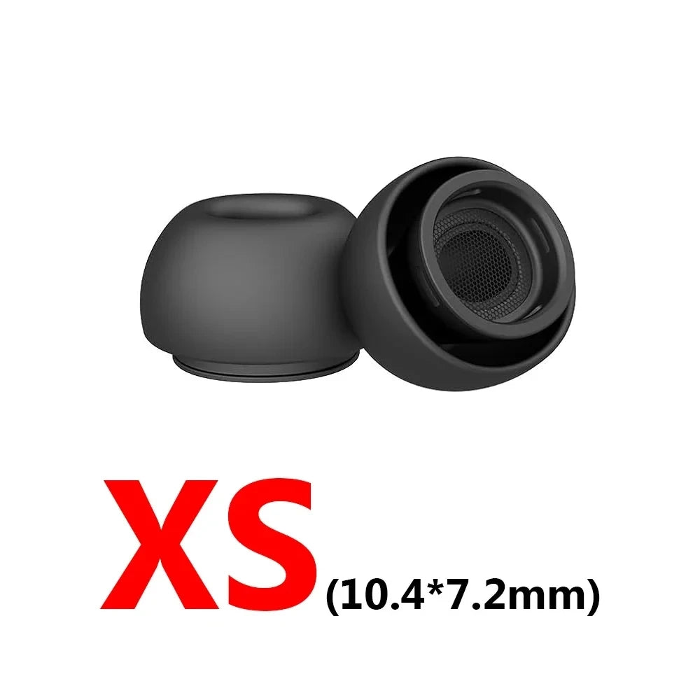Soft Silicone Ear Tips for AirPods Pro 1 & 2 – Noise-Reducing Earbud Covers