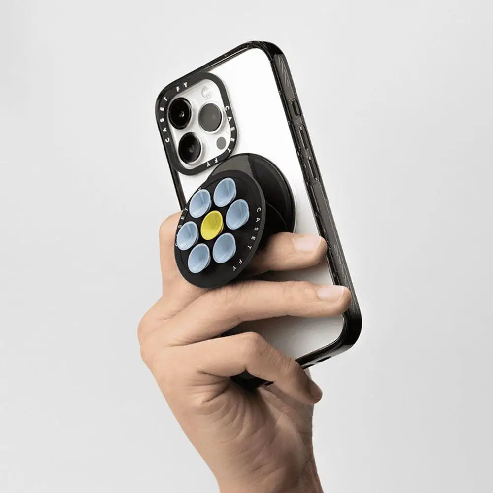 Magnetic Silicone Suction Phone Mount – Multi-Angle Grip Stand Holder