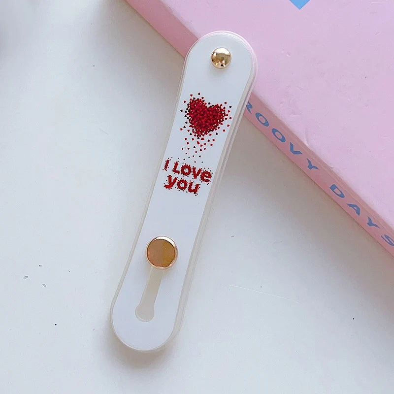 Universal Silicone Finger Ring Holder & Phone Stand β Telescopic Grip
