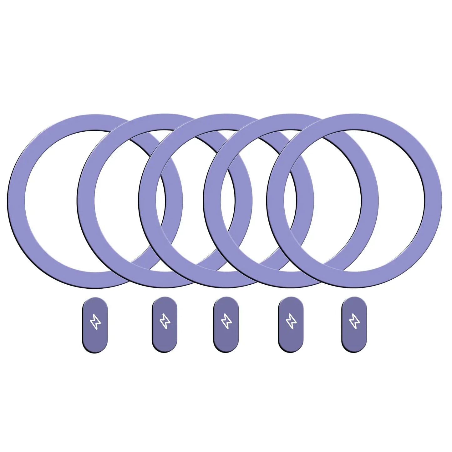 1β5pcs Metal Plate Ring for MagSafe Charger & Car Mount β iPhone 13β15