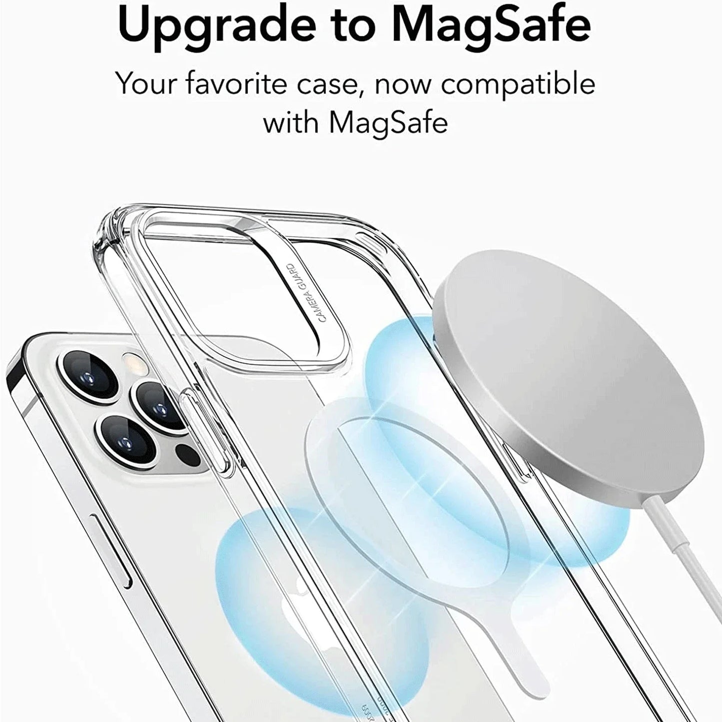 Universal Magnetic Adapter Ring Sticker for MagSafe Wireless Charging