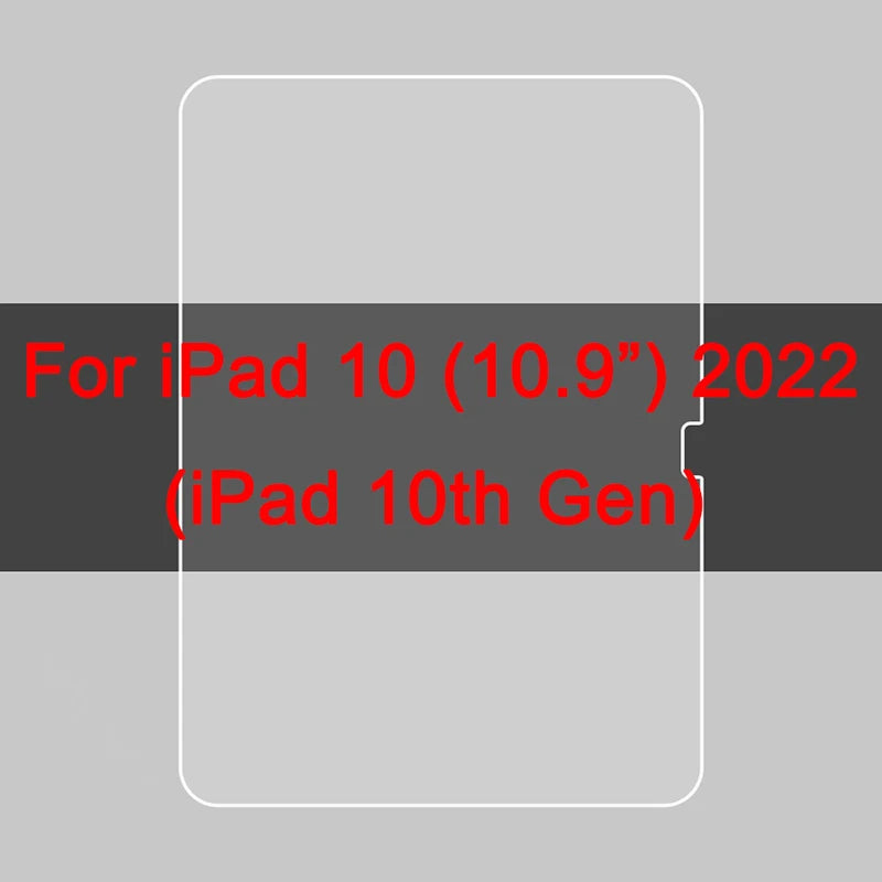 3PCS Soft Hydrogel Screen Protector for iPad 10/11/Mini 6/Air 5/10.2
