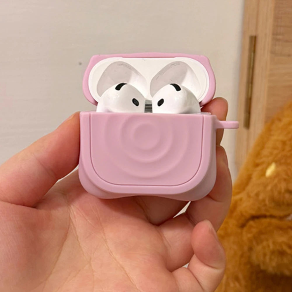 INS Water Ripple Silicone Shockproof Case for AirPods Pro 2 & AirPods 4