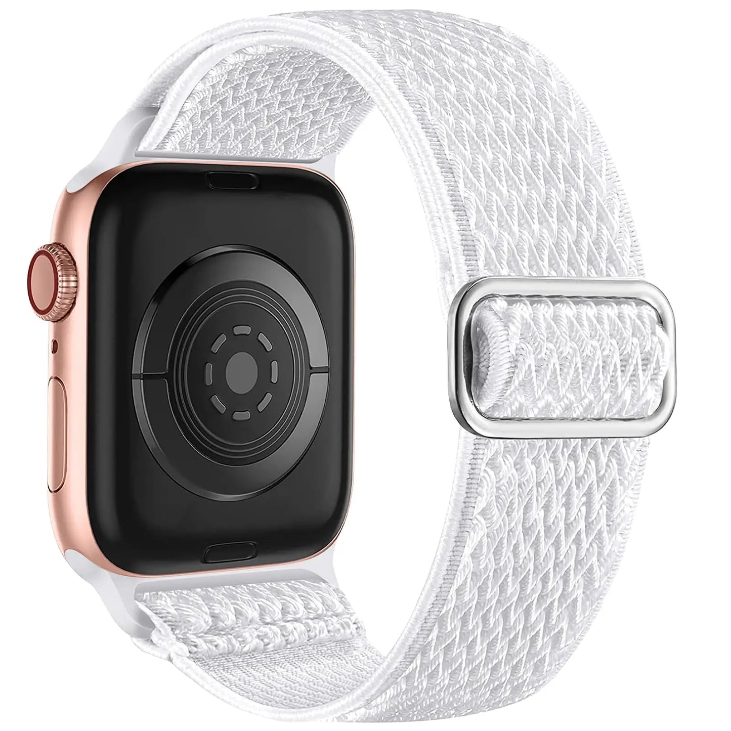 Stretchy Nylon Band for Apple Watch Ultra 2 SE Series 9–1 – Soft & Comfortable