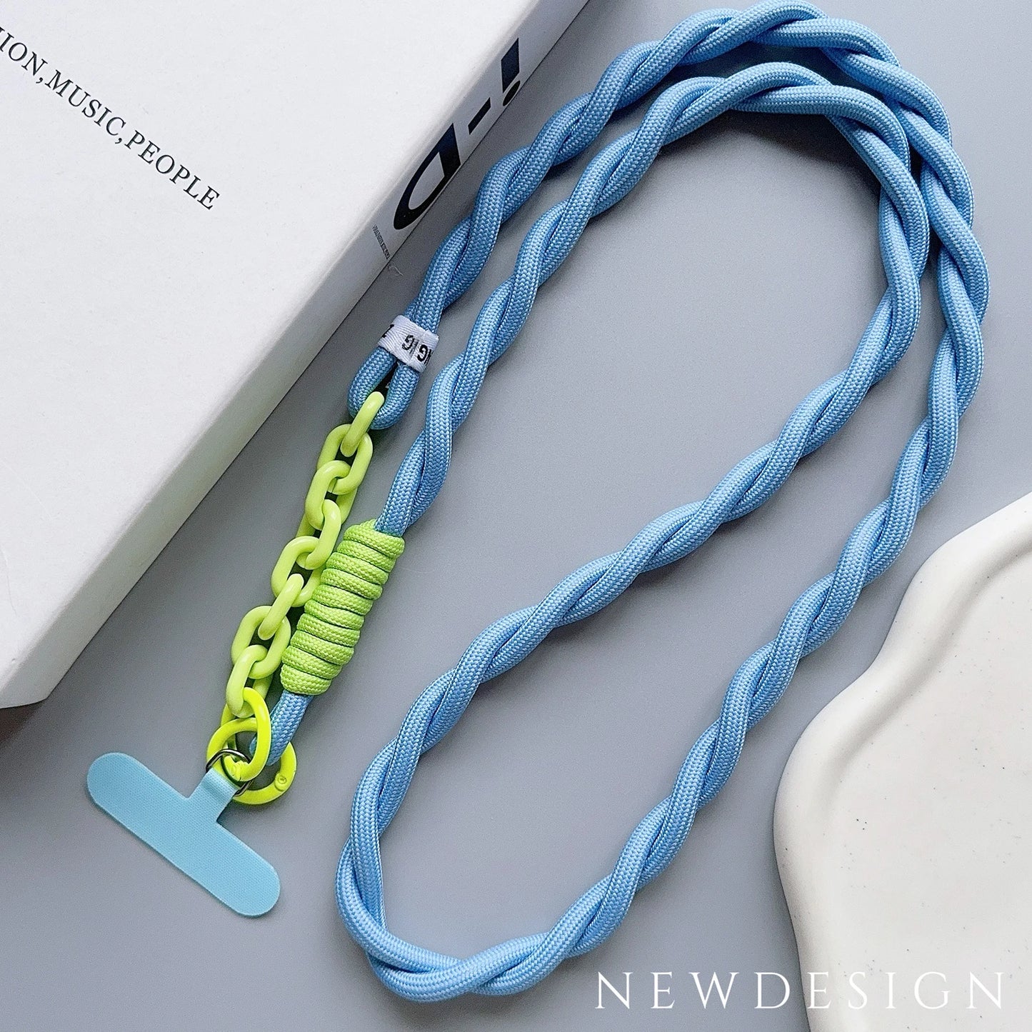 Acrylic Crossbody Phone Lanyard Strap β Anti-Lost Neck & Wrist Clip