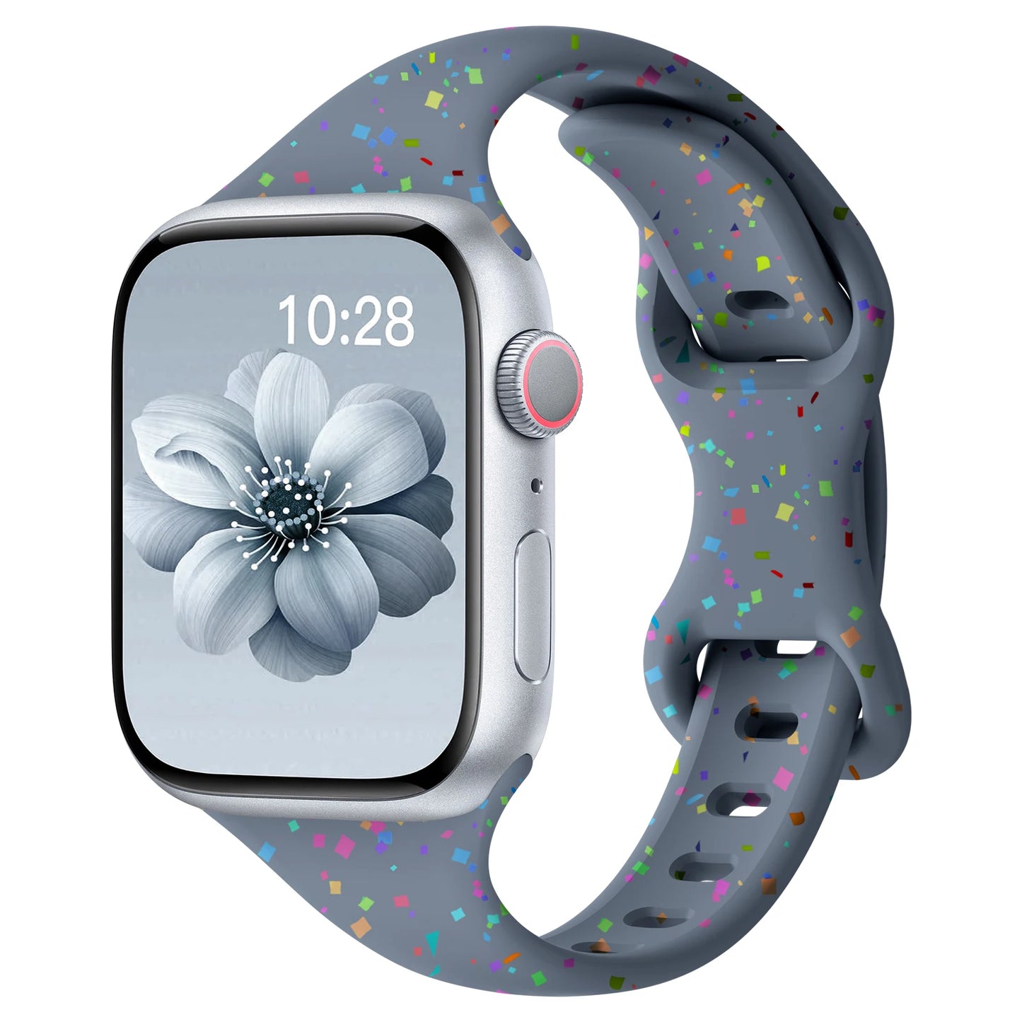 Slim Silicone Band for Apple Watch 49/45/44/42/41/40/38mm Series 10–2 SE