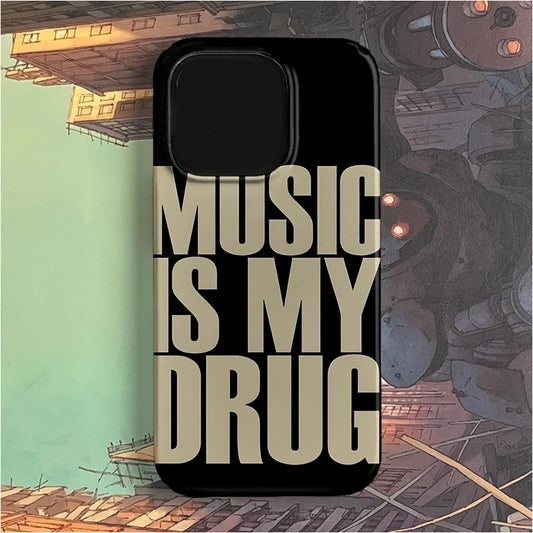 Love Music Y2K Art Creative Phone Case for iPhone 16–7 Plus / Pro / Mini
