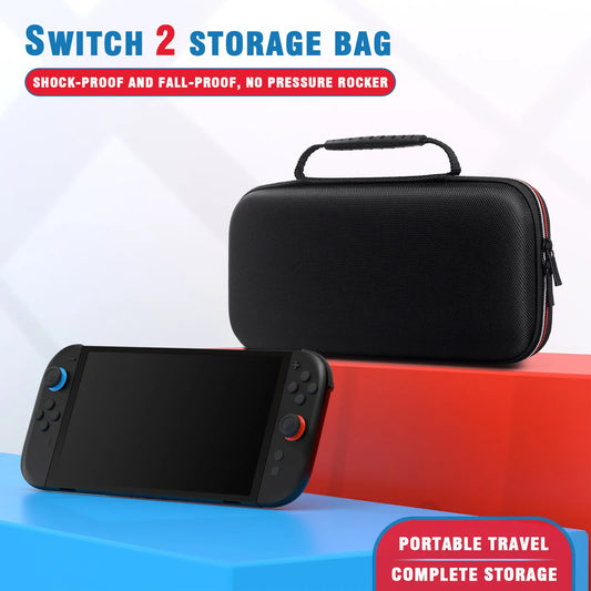 Hard Shell Carrying Case for Nintendo Switch 2 – Portable Console Storage Bag