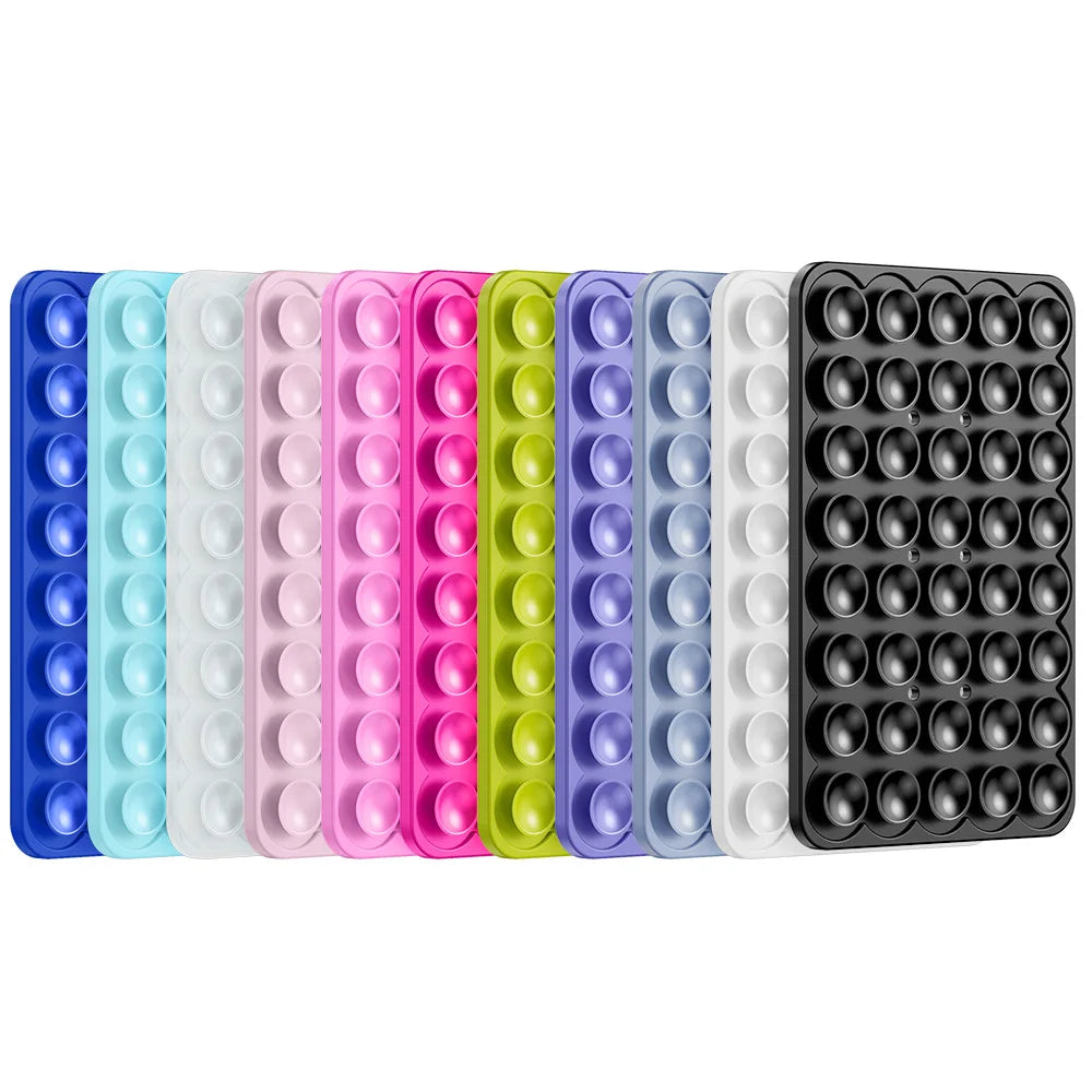 Double-Sided Silicone Suction Pad for Phones – Adhesive Rubber Mount