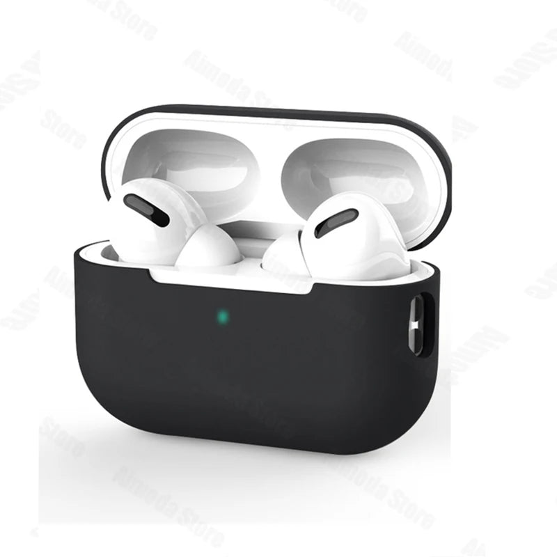 Liquid Silicone Case for AirPods Pro 2/3 – Soft Protective Earphone Cover