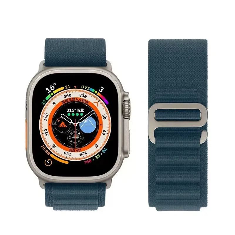Alpine Loop Strap for Apple Watch Ultra 2 & Series 10–1, 38–49mm