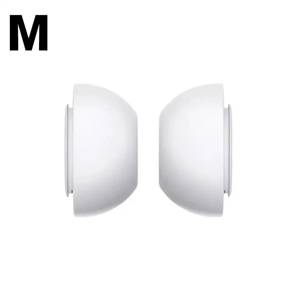 4 Pairs Silicone Ear Tips for AirPods Pro 1/2 – XS/S/M/L Noise Reduction
