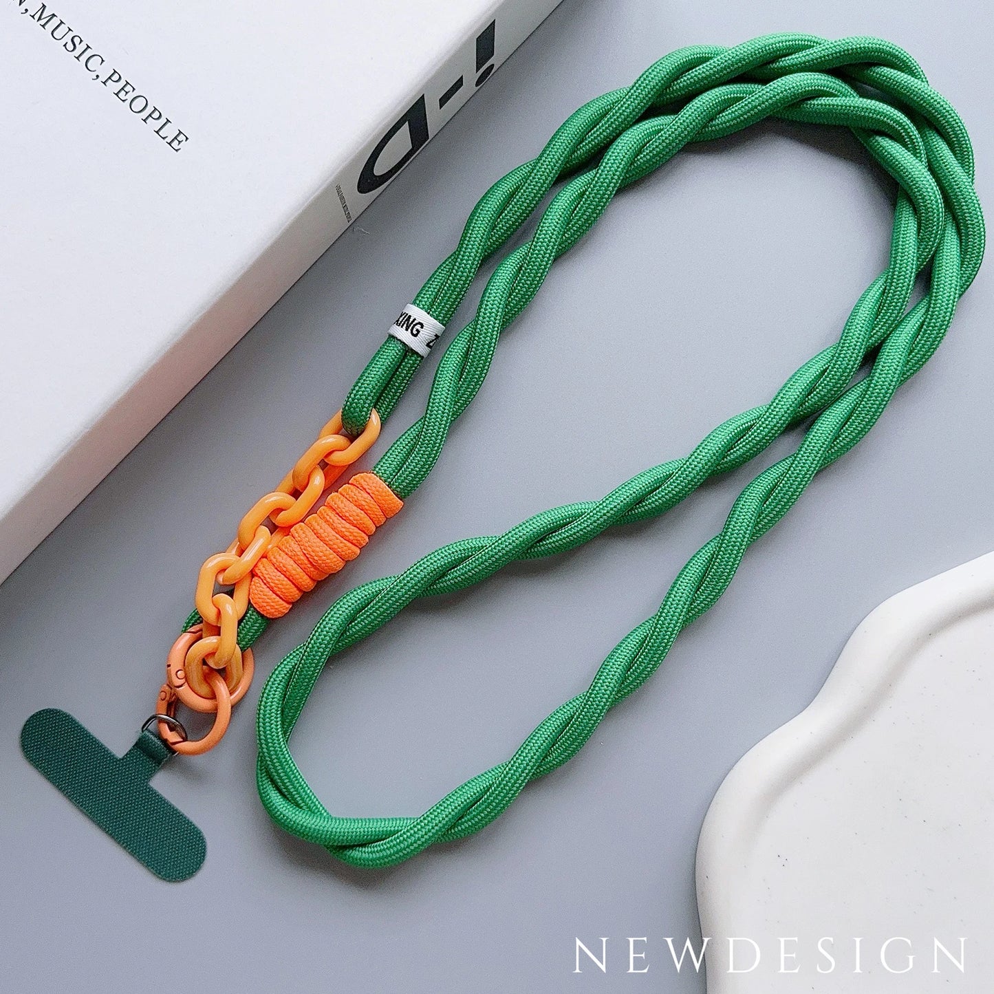 Acrylic Crossbody Phone Lanyard Strap β Anti-Lost Neck & Wrist Clip