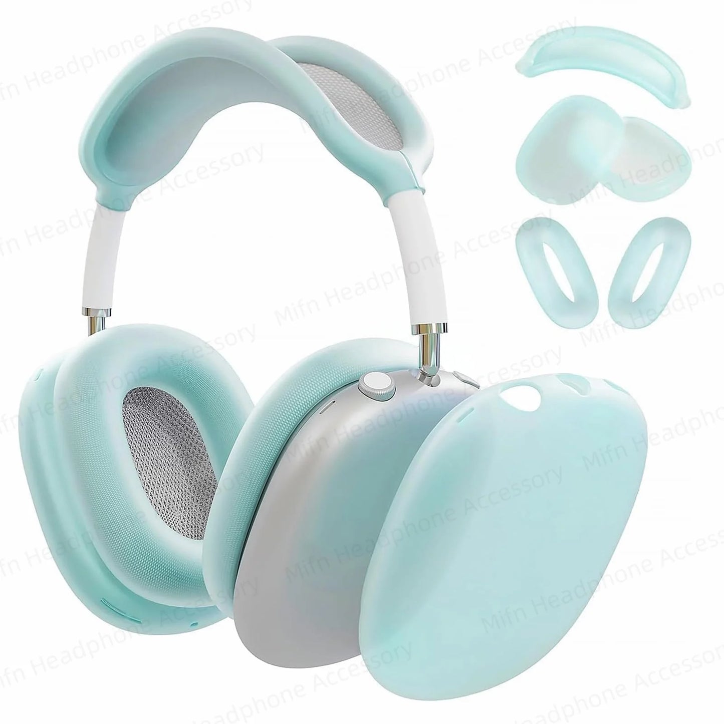 2024 Clear Soft TPU Case for AirPods Max – Ear Cups & Headband Cover