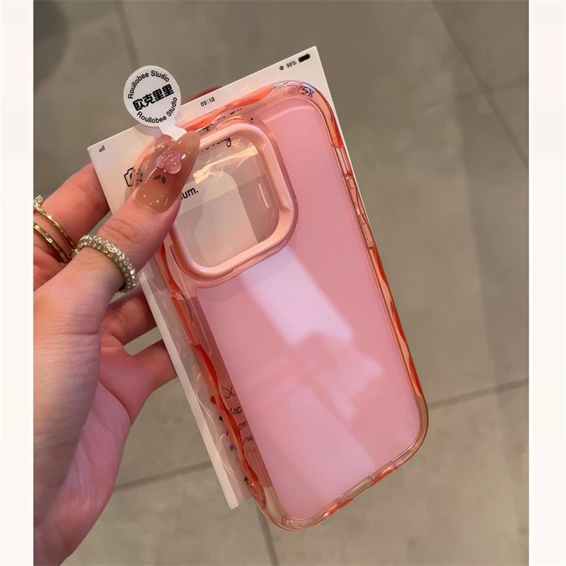 Luxury Jelly Candy Shockproof Case for iPhone 13–11 Plus Pro Max