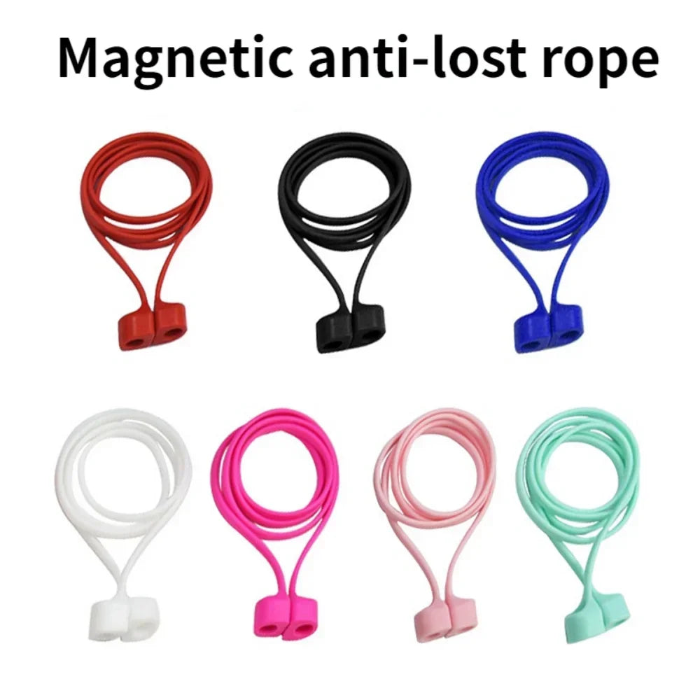 Anti-Lost Silicone Neck Strap for AirPods 1 2 3 Pro Wireless Earbuds