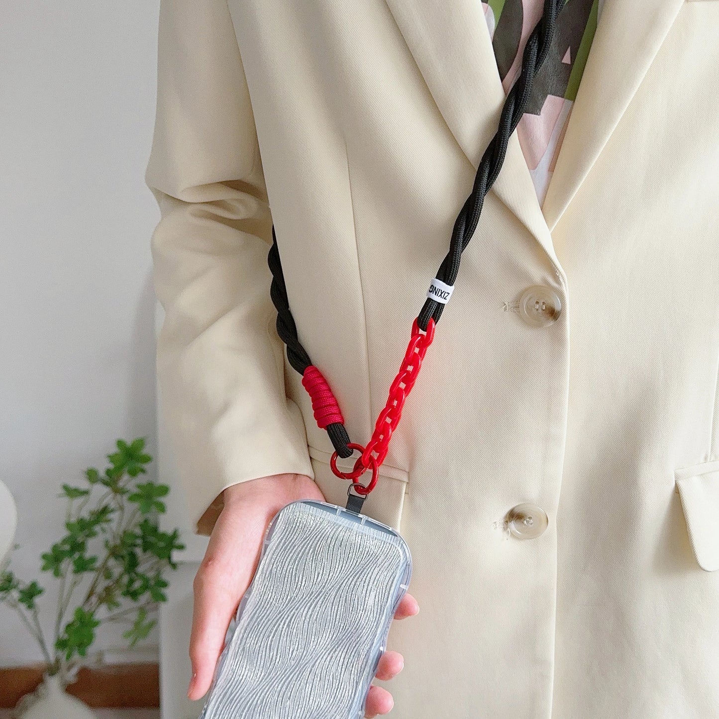 Acrylic Crossbody Phone Lanyard Strap β Anti-Lost Neck & Wrist Clip