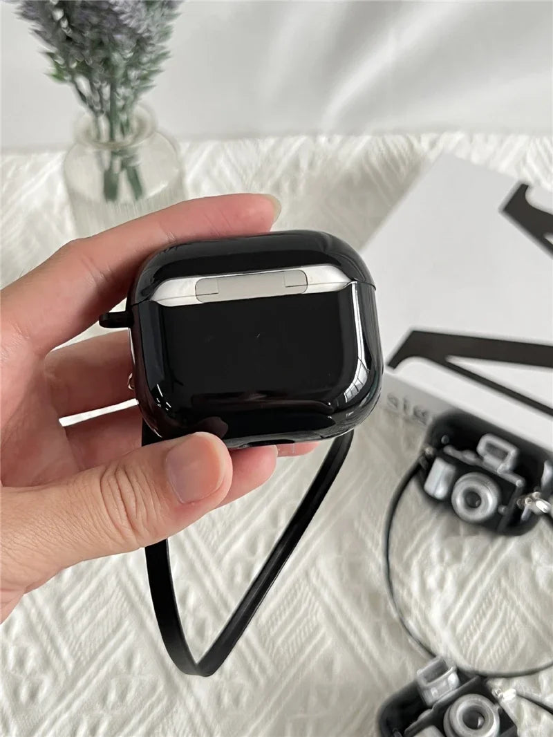 Vintage Camera Silicone Case for AirPods 1 2 3 & Pro – Retro Protective Cover