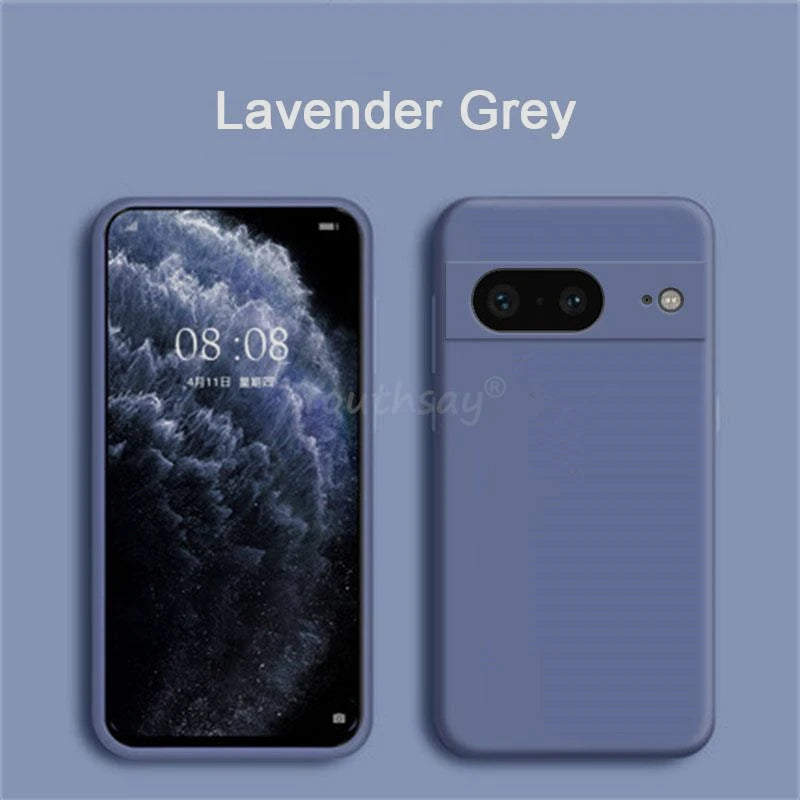 Liquid Silicone Case for Google Pixel 9 Pro/8/7/6A Soft Protective Cover