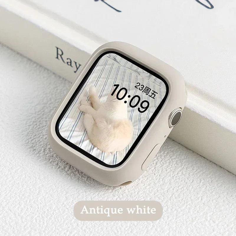 Silicone Bumper Case for Apple Watch Series 6β10 SE 42β46mm Protective Cover