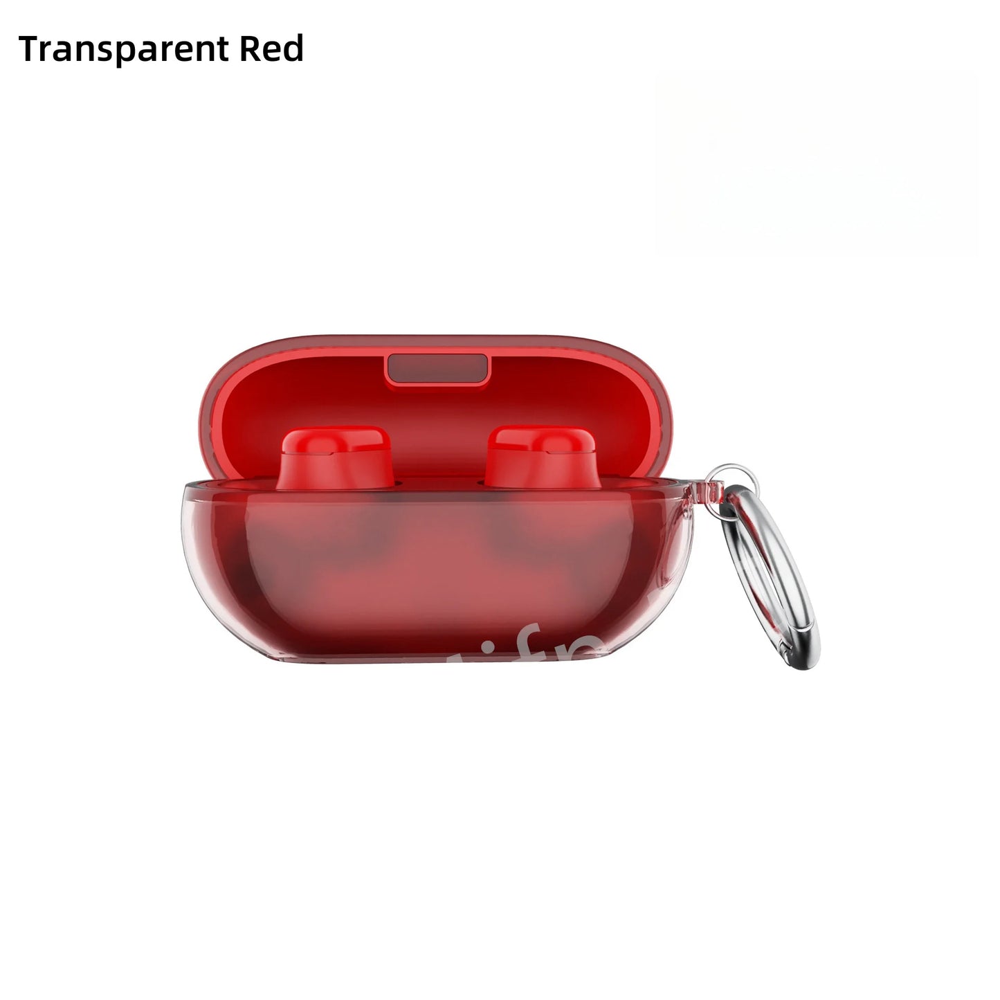 Transparent Protective Case with Keyring for Beats Solo Buds Earbuds 2024