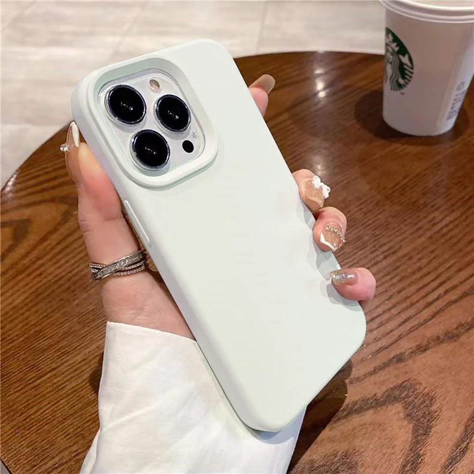 Liquid Silicone Shockproof Case for iPhone 14/14 Pro Max – Soft Back Cover