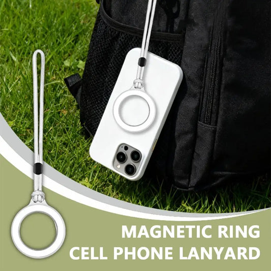 Double-Sided Magnetic Lanyard Stand for iPhone 16 15 14 13 12 Pro Max