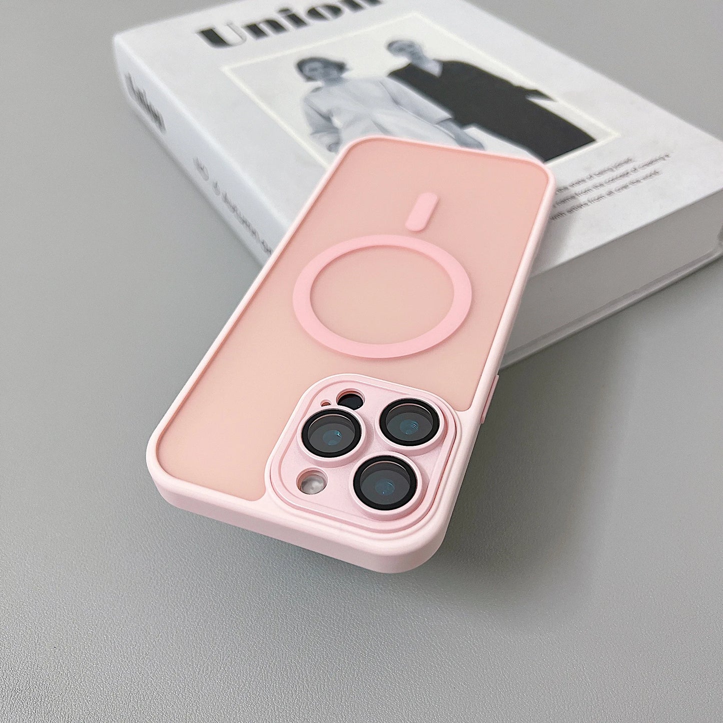 Magnetic Matte Armor Case for iPhone 16 Pro Max – Shockproof & MagSafe Ready