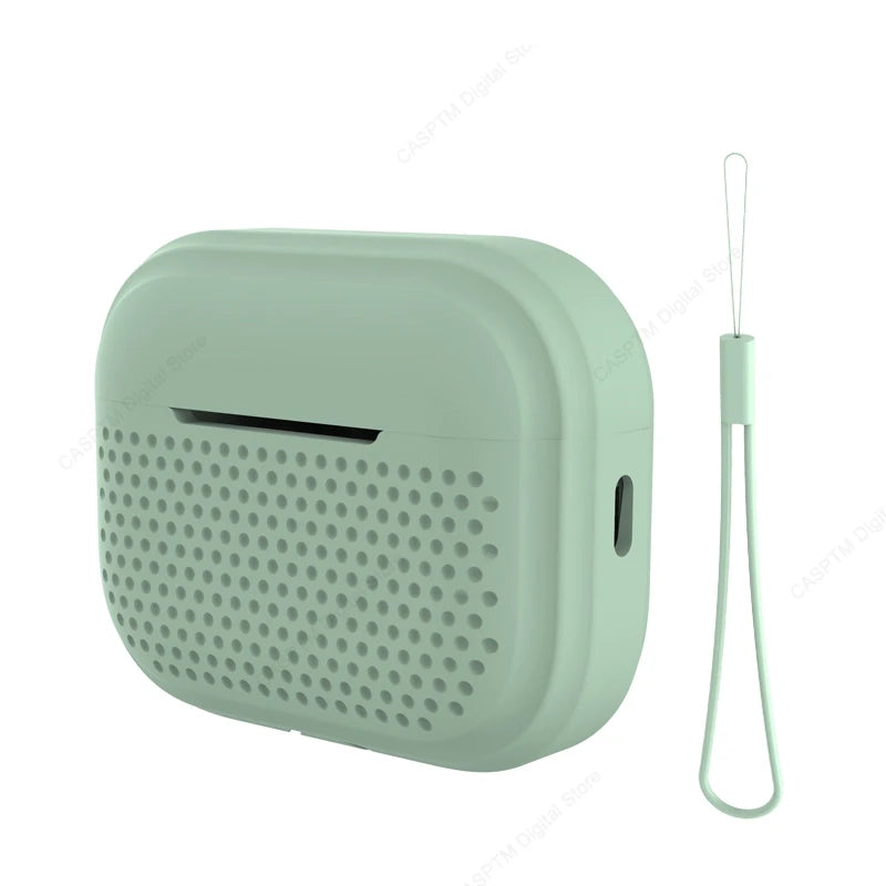 Soft Silicone Case for AirPods Pro 2 & 3 with USB-C Charging Protection