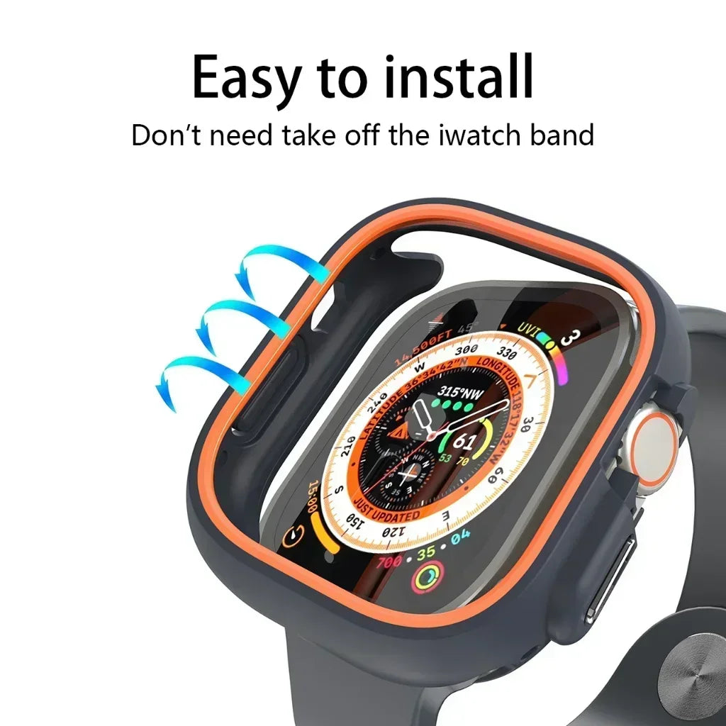TPU Case + Silicone Sport Band for Apple Watch Ultra & Series 9–1